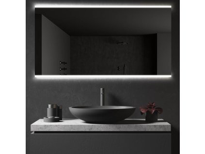 Zrcadlo do koupelny s osvětlením