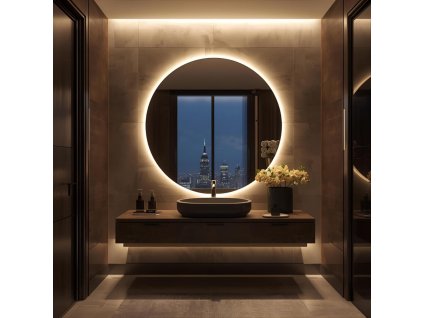 podsvícené LED zrcadlo