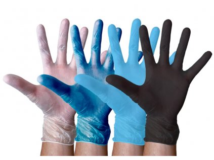 Balíček vzoriek rukavíc VINYL 4.8 - 5.0 g