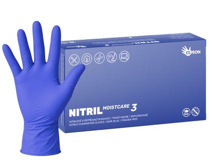 nitril MOISTCARE3 dark blue