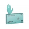 Nitrilové rukavice NITRIL BIO 100 ks, nepudrované, zelené, 3.5 g
