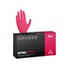 Nitrilové rukavice NITRIL PREMIUM3 100 ks, nepudrované, červené, 4.0 g