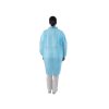Plášť z netkanej textílie, s gombíkmi, 1 ks, modrý