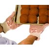 Pekařské rukavice Hot Glove s nitrilovými terčíkmi - froté rukavice pre teploty 250 st.