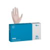 TPE rukavice 200 ks, nepudrované, biele, 37 mi