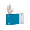 TPE rukavice 200 ks, nepudrované, biele, 37 mi