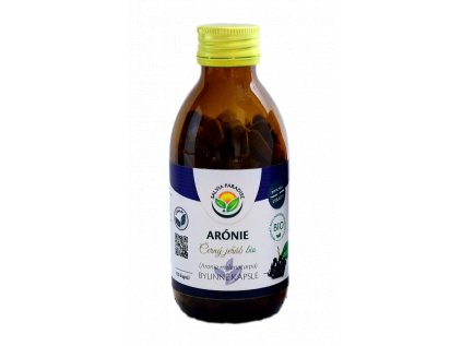 Arónie - Černý jeřáb kapsle BIO (Balení 120 ks)