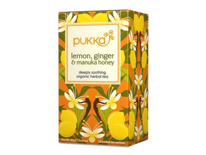 11039 pukka ajurvedsky caj citron zazvor manuka 20 sacku