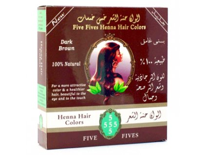 11063 henna lamda tmave hneda five fives 100g