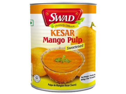 11753 mangove pyre kesar mango pulp 850g