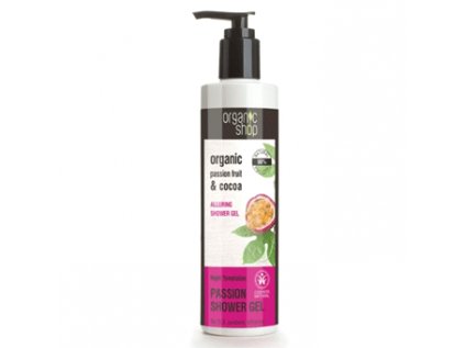 14459 sprchovy gel s mucenkou smyslna noc organic shop 280ml