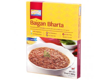 16919 hotove kari mlety lilek se zeleninou baigan bharta 280g ashoka
