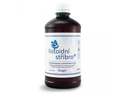 18065 koloidni stribro 0 5l koncentrace 30ppm