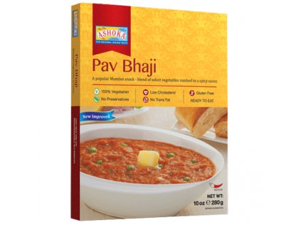 18470 hotove kari smes zeleniny v korenene omacce pav bhaji vegan ashoka 280g