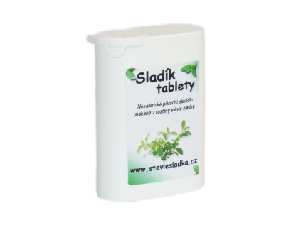 Sladík sladidlo - stévie sladká tablety (Balení 1000 ks)