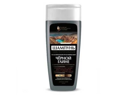 22010 sampon s cernym vulkanickym jilem z kamcatky a mineralnim komplexem 270ml