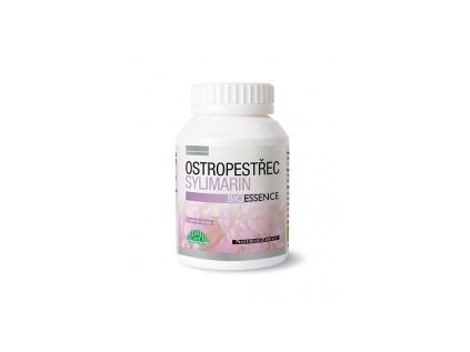 2228 ostropestrec silymarin bio essense 60 kapsli doplnek stravy 0420