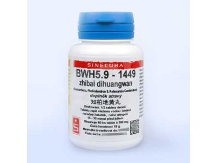 26141 bwh5 9 zhibai dihuangwan pian tablety