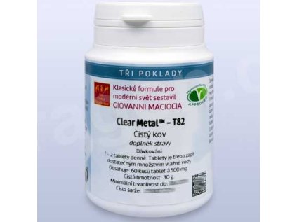 3227 t82 cisty kov clear metal kapsle