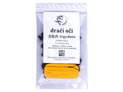 Longan draci oci