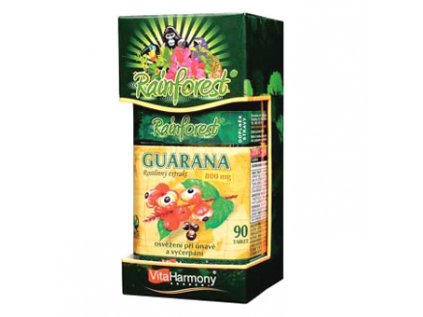 Guarana 800 mg - 90 tbl. RainForest®