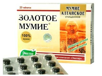 Mumio Zlaté, Altajské Záchranný Kruh®, 0,2 g (Zvolte variantu 60 tablet)