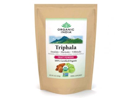 8708 triphala detoxikacni caj organic india 100g