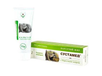 Sustamed balzám s jezevčím tukem 75g