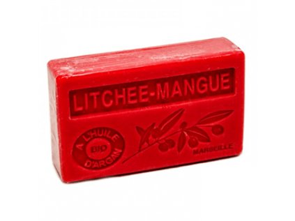 9608 mydlo s bio arganovym olejem lici mango litchee mangue 100g