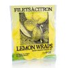 22256 the original lemon wraps servirovaci ubrousky na krajene citrony zlute se zelenou vazackou 12ks