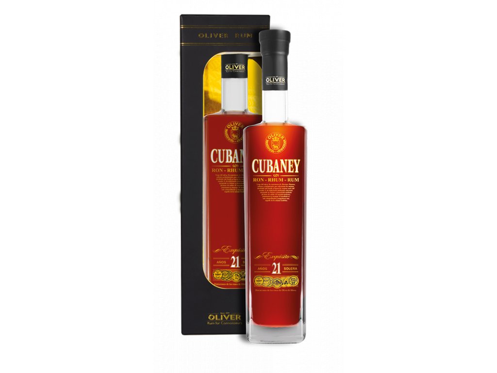 rum cubaney exquisito 21yo giftbox espirits