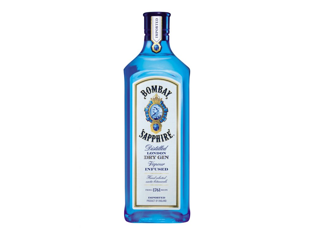 gin Bombay sapphire bottle