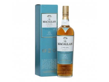 whisky the macallan fine oak 15yo espirits.cz