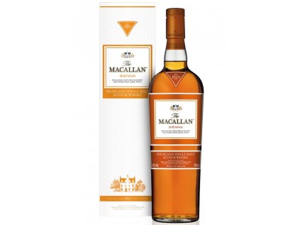 skotska single malt whisky the Macallan sienna giftbox