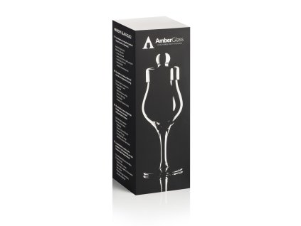 box amber glass whisky