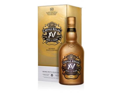 whisky chivas regal XV gold dárkové balení