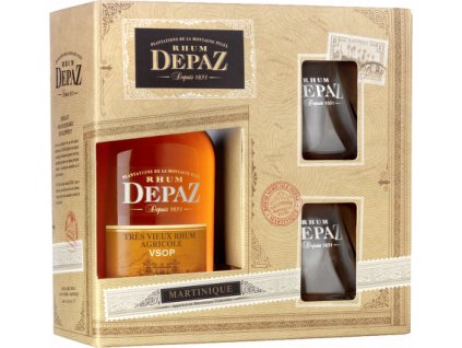 rum depaz vsop sklo