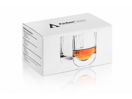 whisky glass amberglass tumbler tasting set box