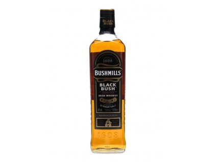 irska irish whiskey bushmills black bush bottle