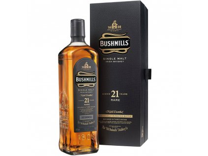 irska irish whiskey bushmills 21 yo giftbox 