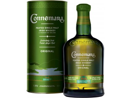 irska irish whiskey connemara peated giftbox