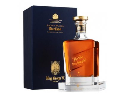 blended whisky Johnnie walker blue king george v giftbox