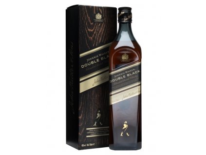 blended whisky Johnnie walker 12 yo double black giftbox 