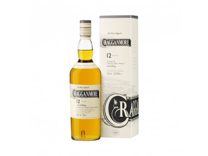 skotska single malt whisky craggqnmore 12 yo giftbox