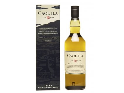skotska single malt whisky Caol ila 12 yo giftbox