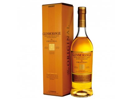 skotska single malt whisky Glenmorangie 10 yo giftbox