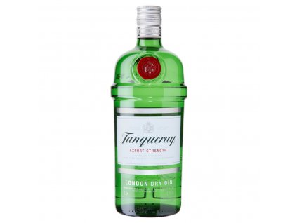 tanqueray London dry gin bottle