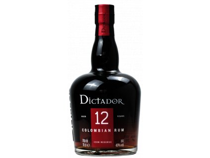 rum dictador 12yo bottle