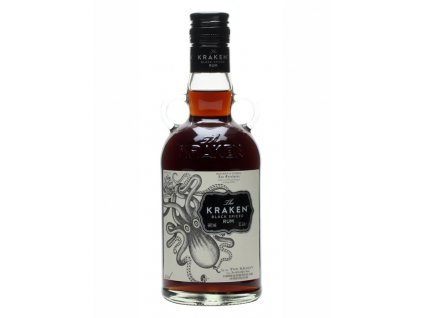 rum kraken black spiced bottle