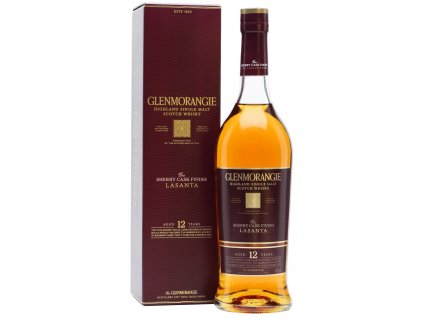 skotska single malt whisky Glenmorangie lasanta giftbox